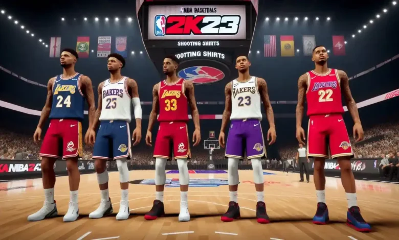 GBAS Shooting Shirts NBA 2K23 Mod