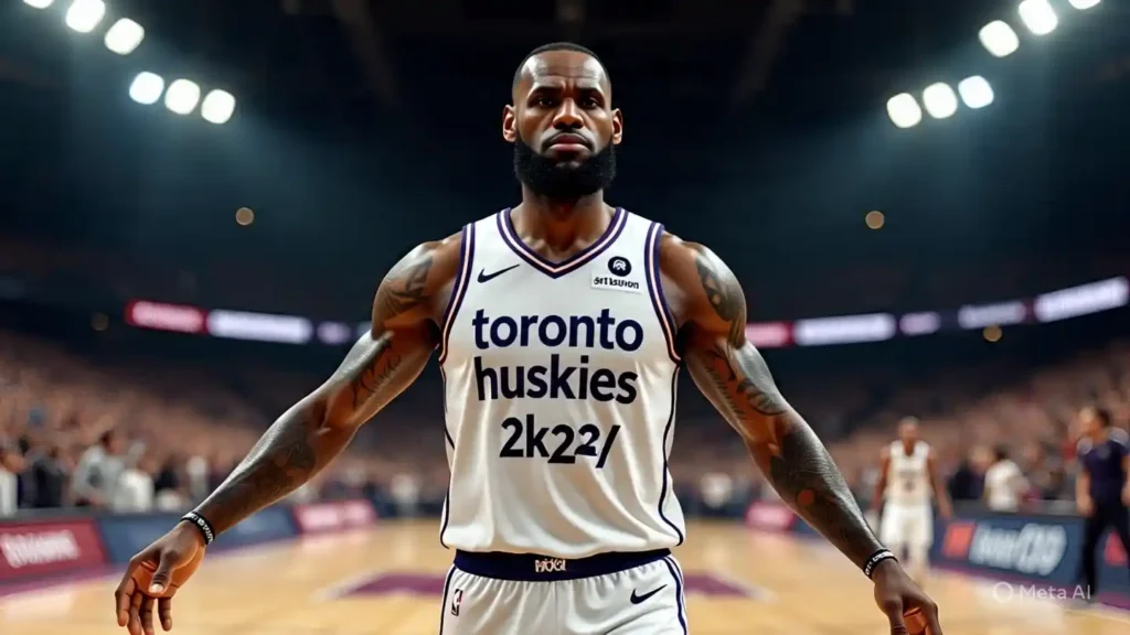What Is the SRT-Lebron Toronto Huskies NBA 2K22 Mod